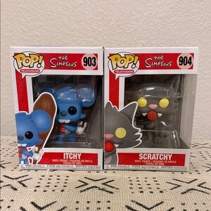 The Simpsons Funko Itchy and Scratchy